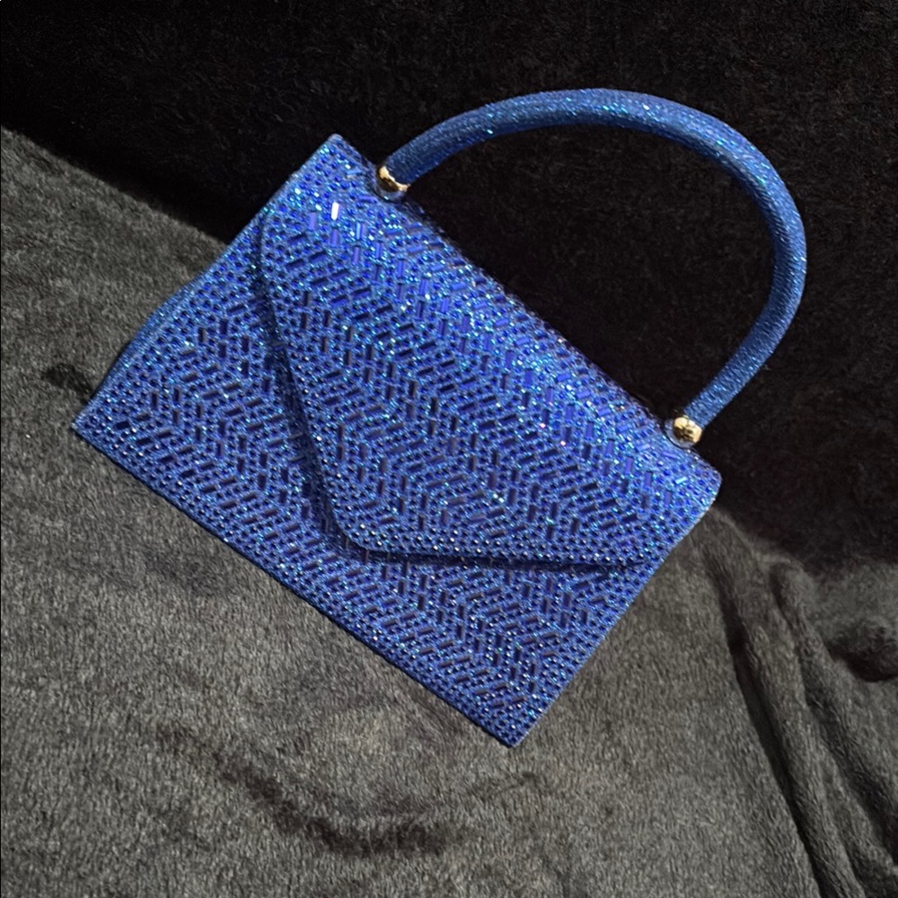 Elegant Blue Handbag